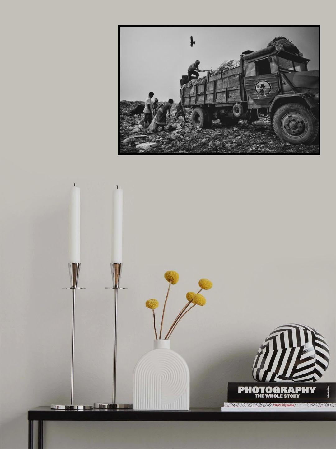 Polluted Life Poster och Canvastavla