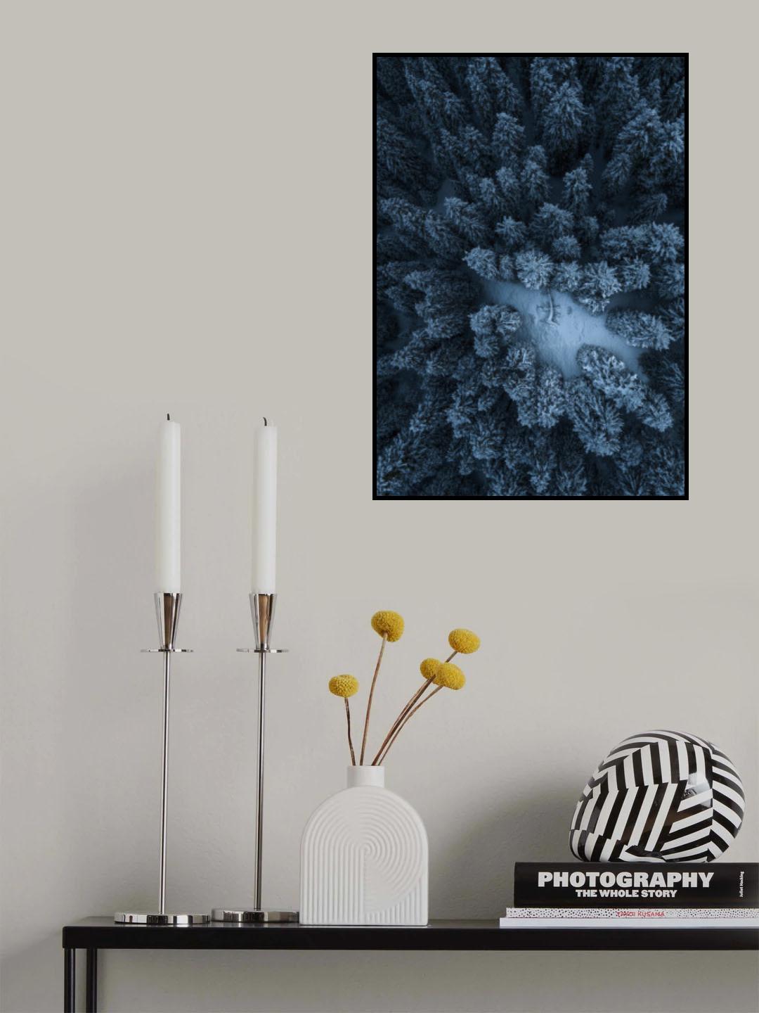 Texture of the forest Poster och Canvastavla