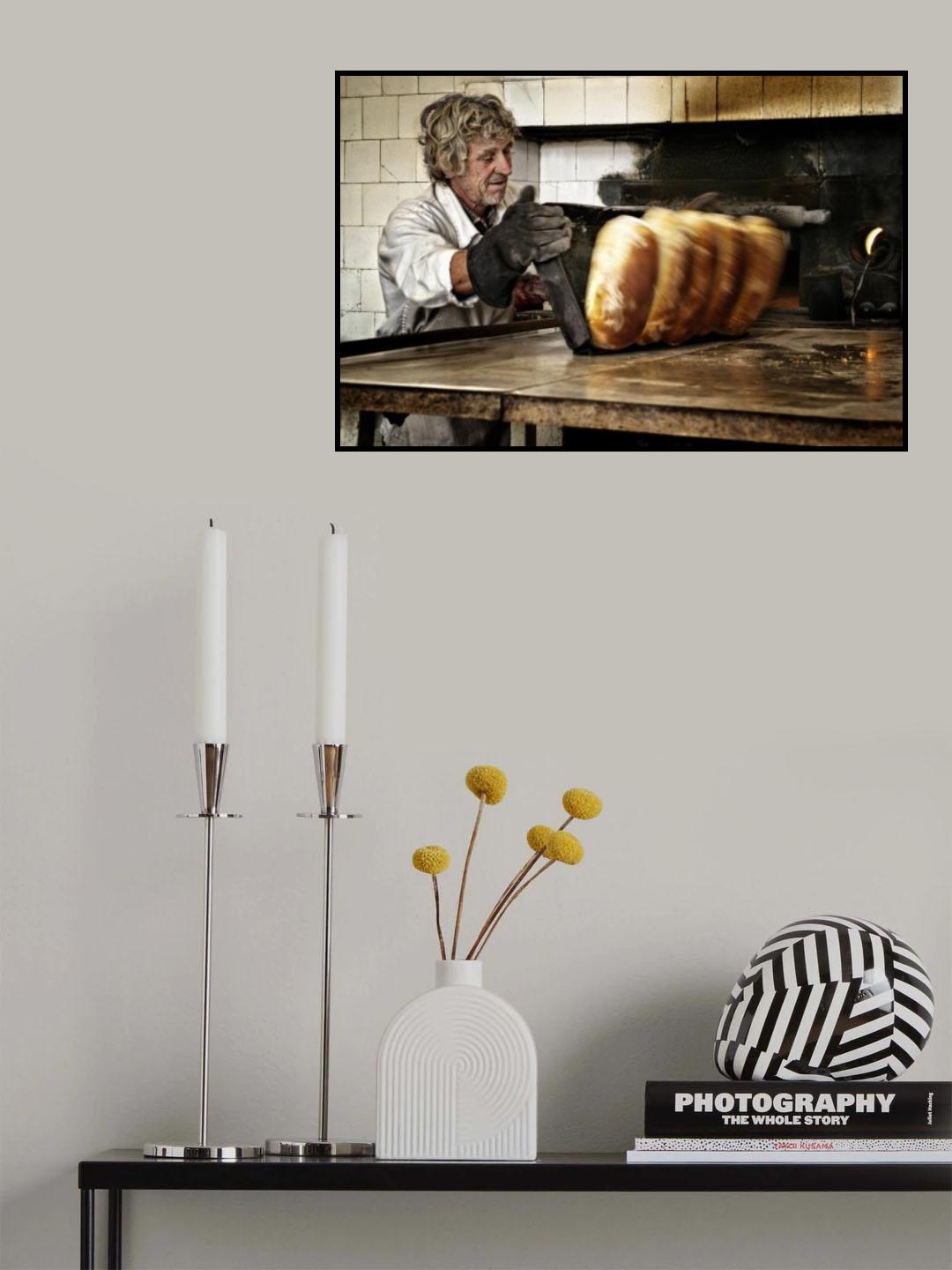 Village baker Poster och Canvastavla