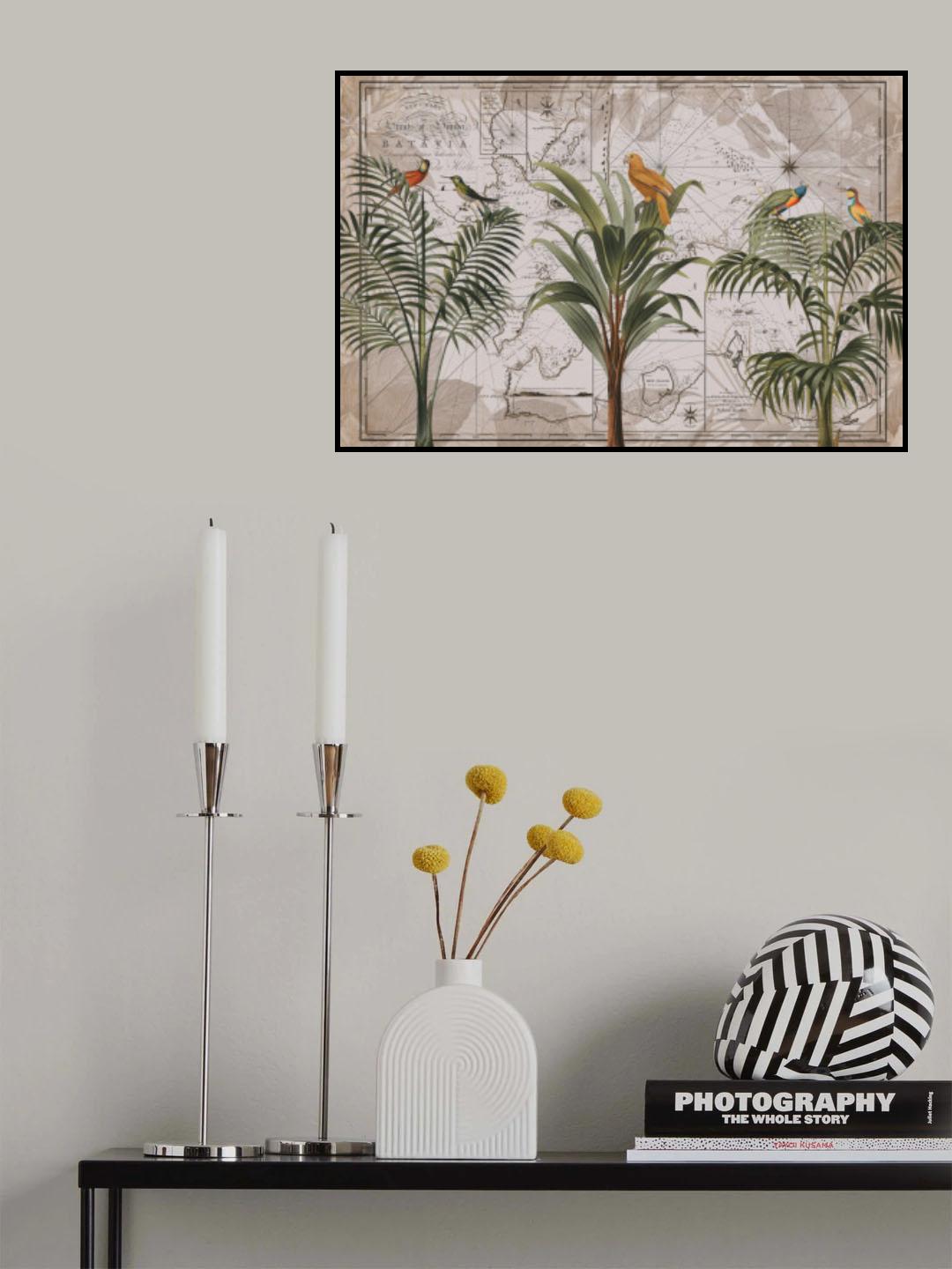 Indonesia Jungle Paradise No1 Poster och Canvastavla
