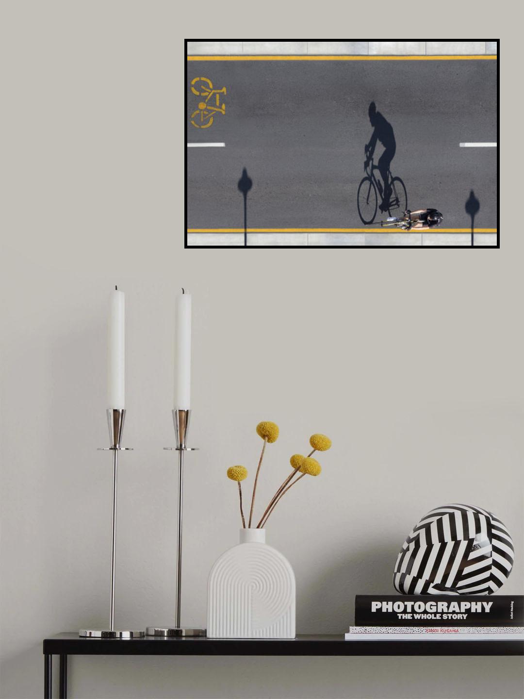 Who's First over the Line Poster och Canvastavla