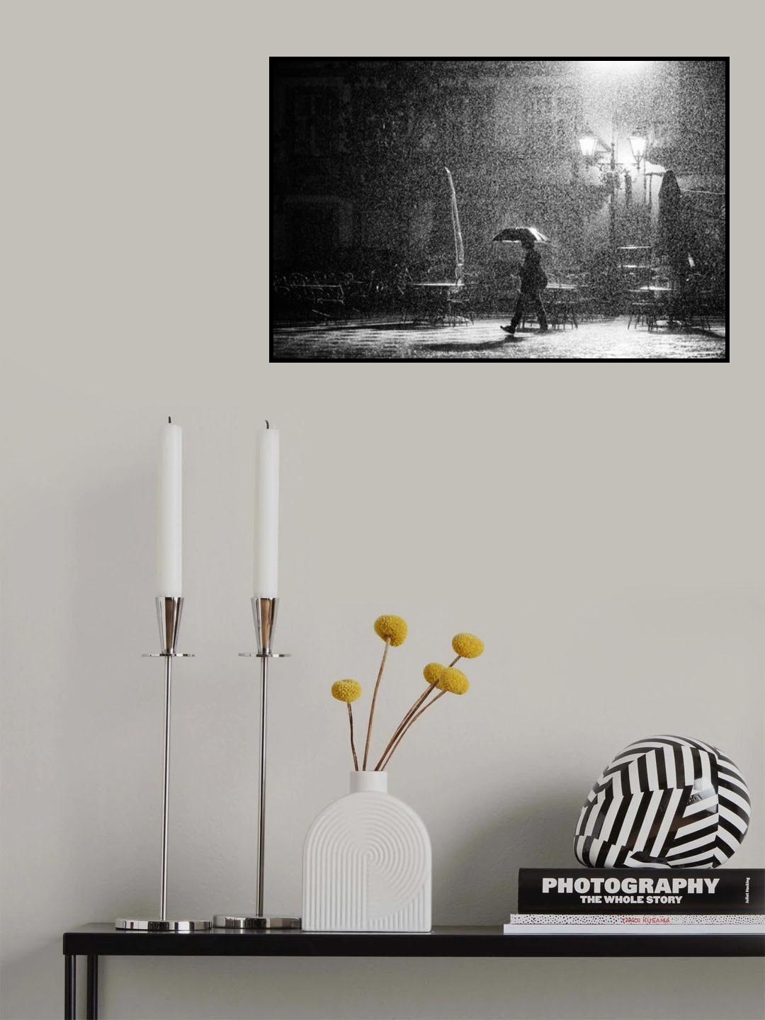 The Café Poster och Canvastavla