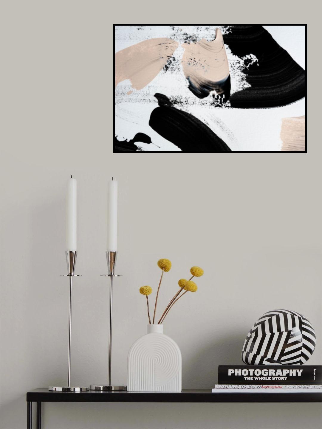 Black and Nude No 2 Poster och Canvastavla