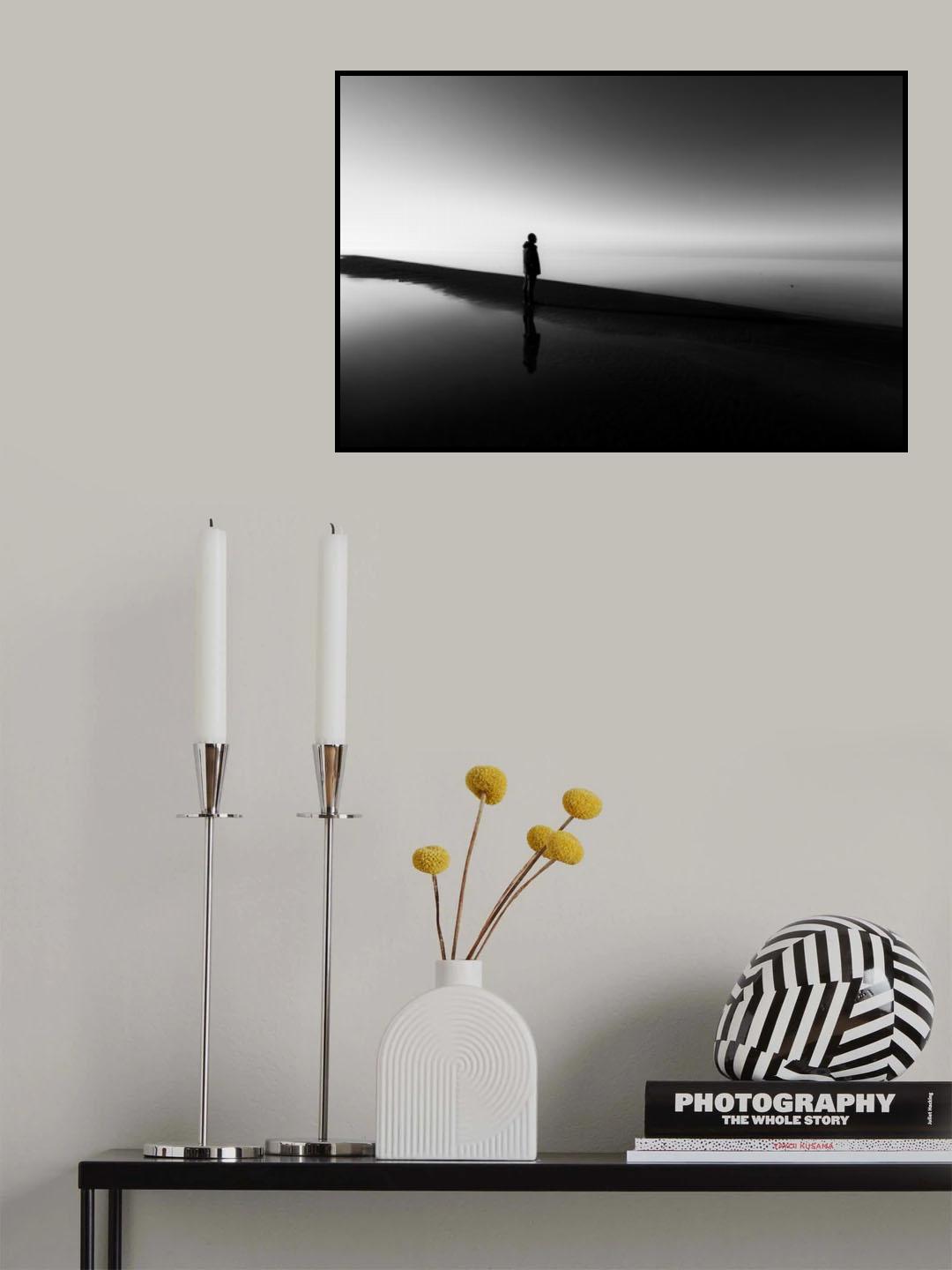 Alone among light and darkness Poster och Canvastavla