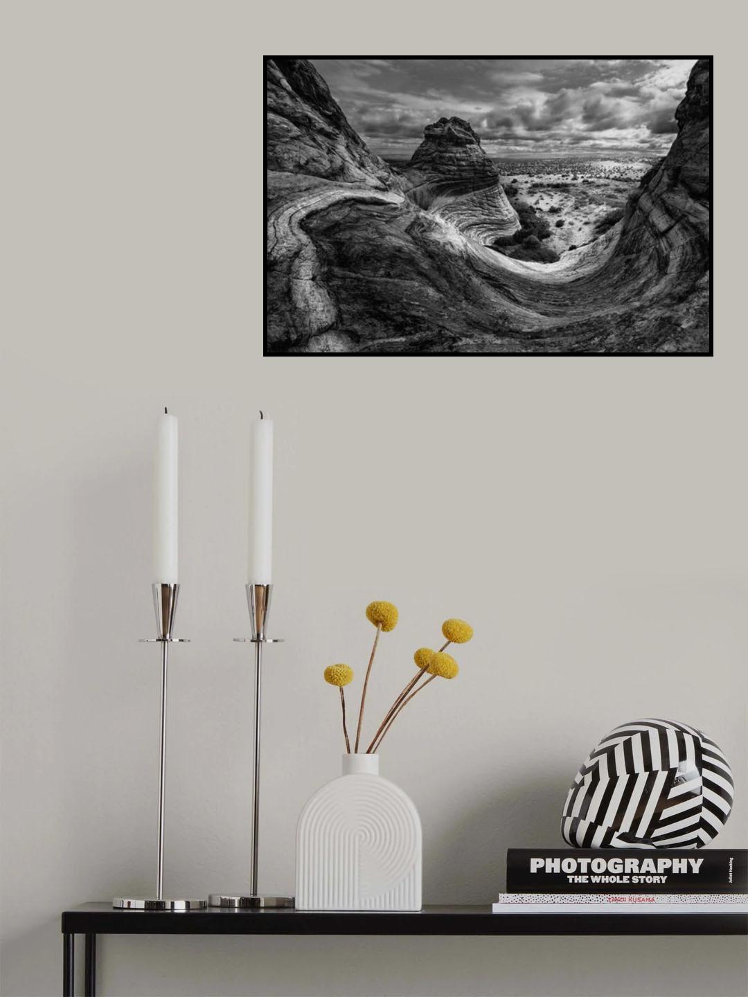 Third Curve Poster och Canvastavla
