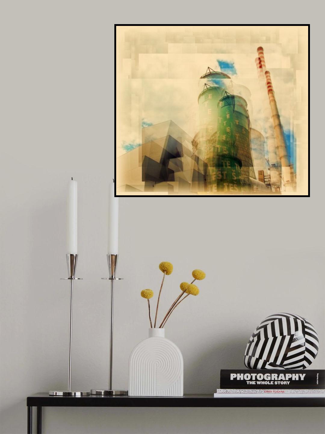 power plant Poster och Canvastavla
