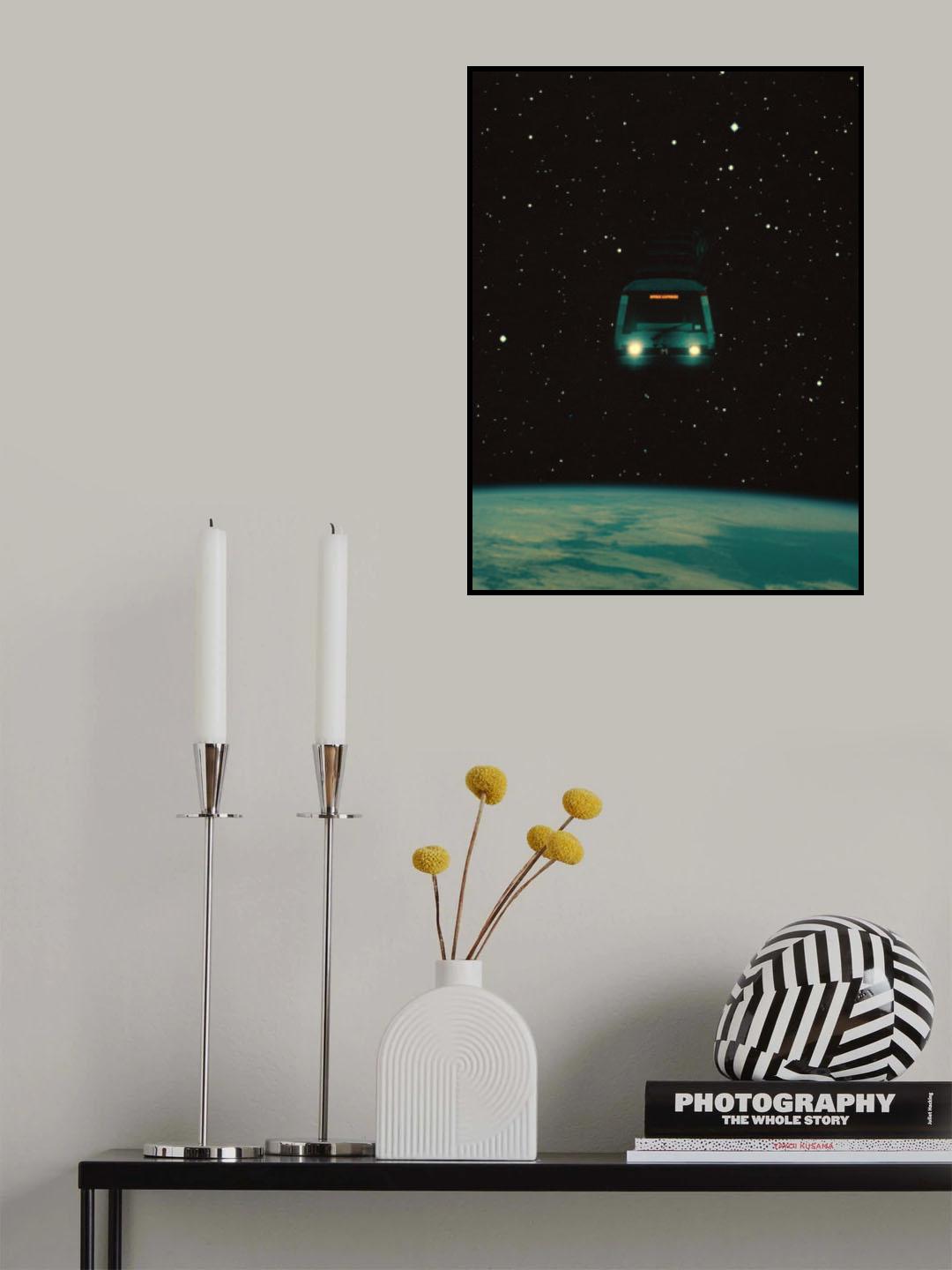Space Express Poster och Canvastavla