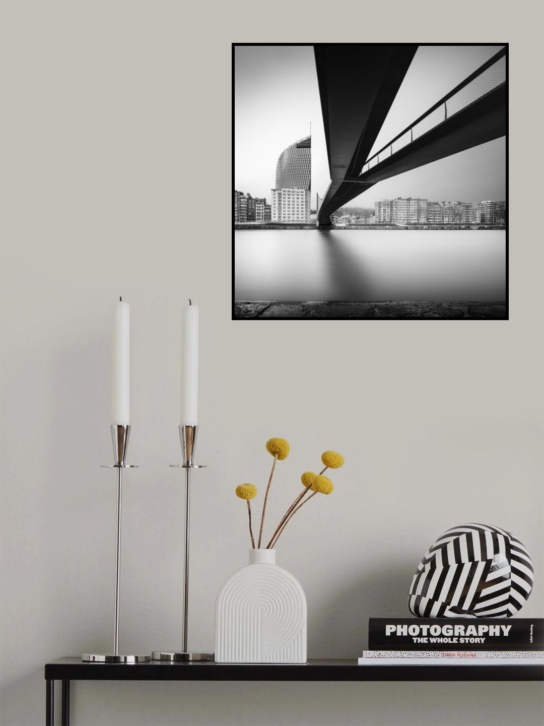 Passerelle La Belle Liégeoise Poster och Canvastavla
