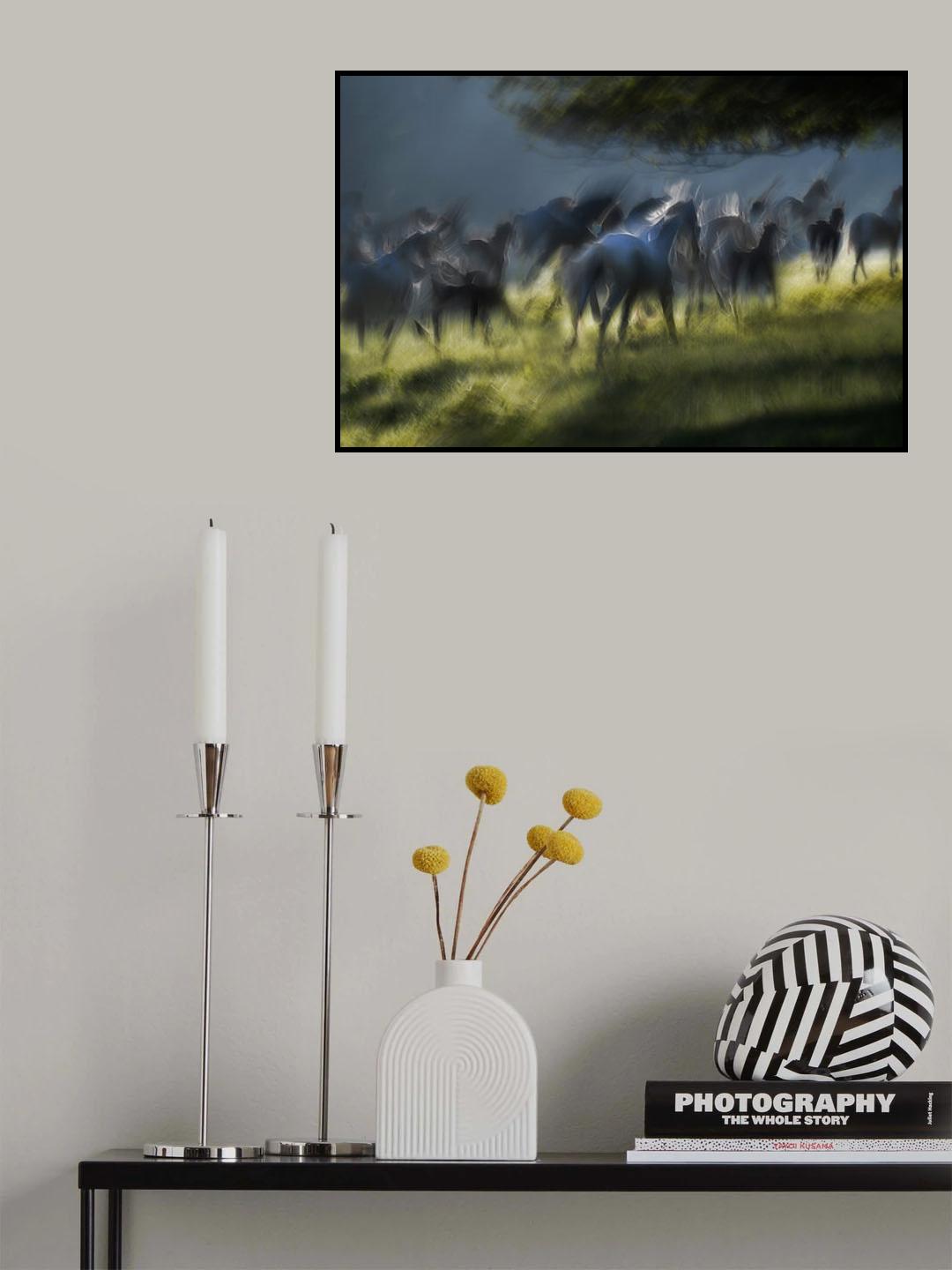 silhuet Poster och Canvastavla