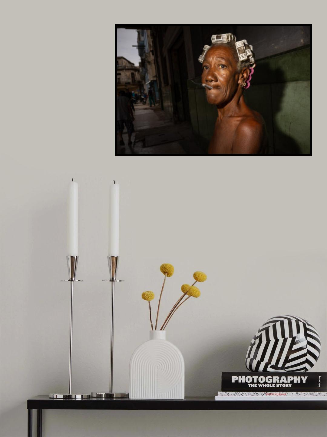 An Old Woman Poster och Canvastavla