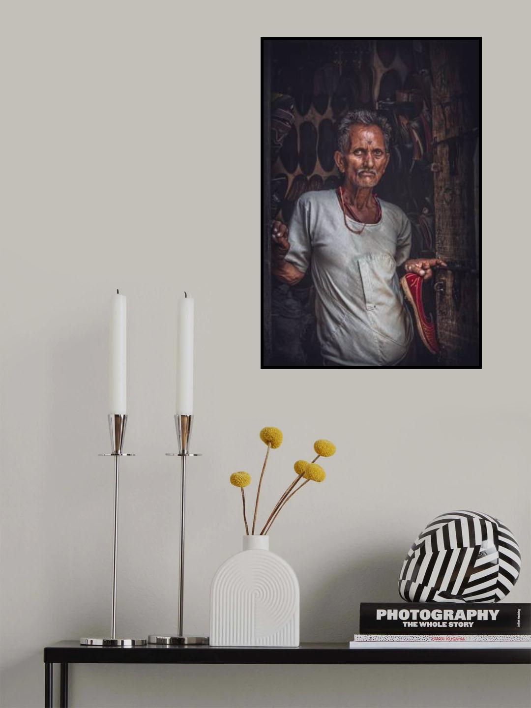 red shoe Poster och Canvastavla