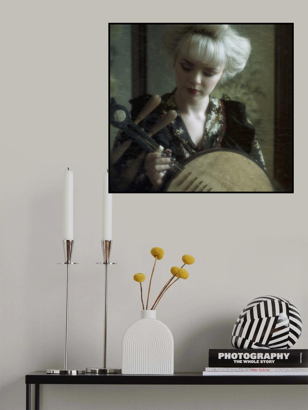 Oriental strings Poster och Canvastavla