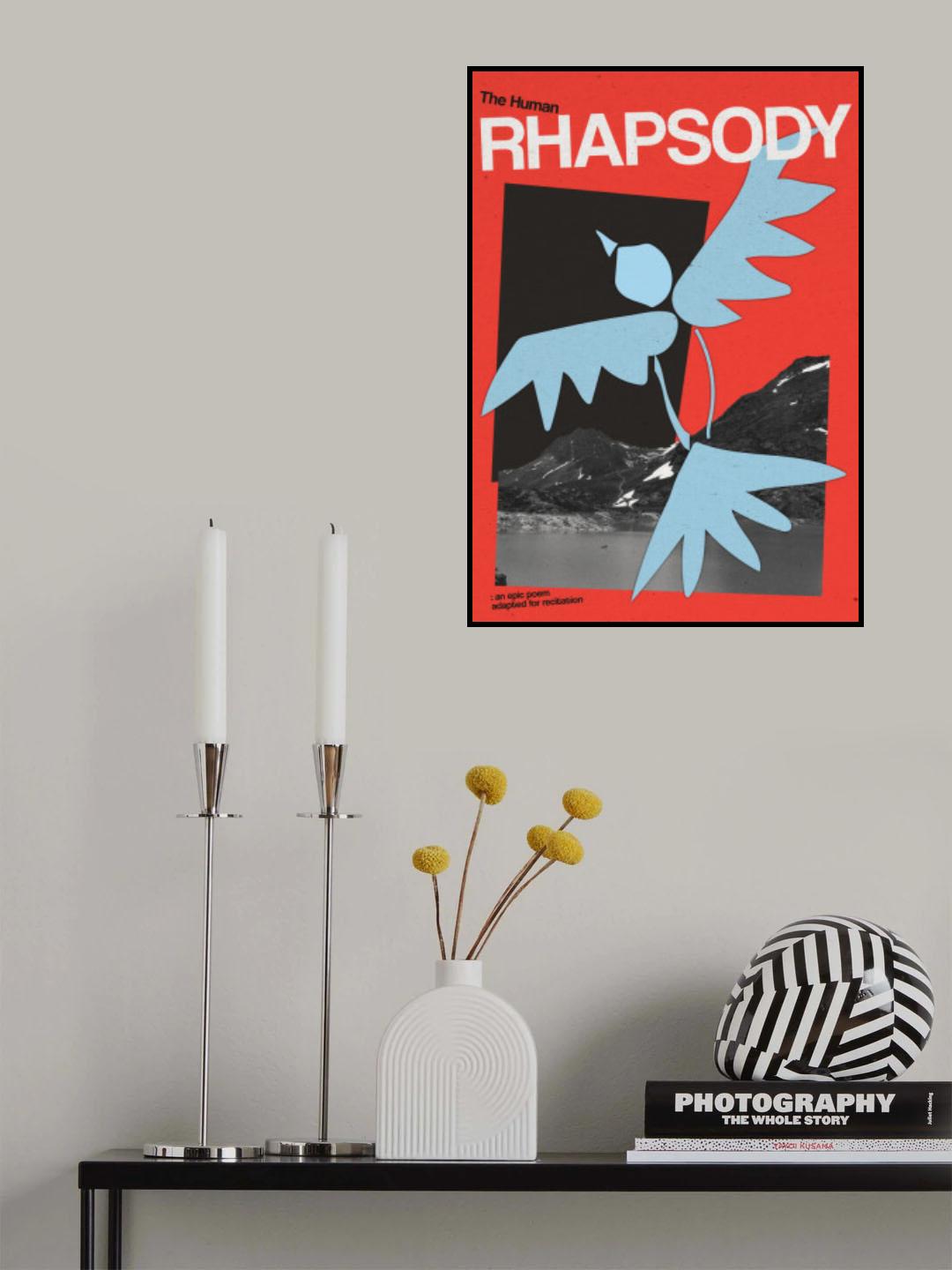 The Human Rhapsody Poster och Canvastavla