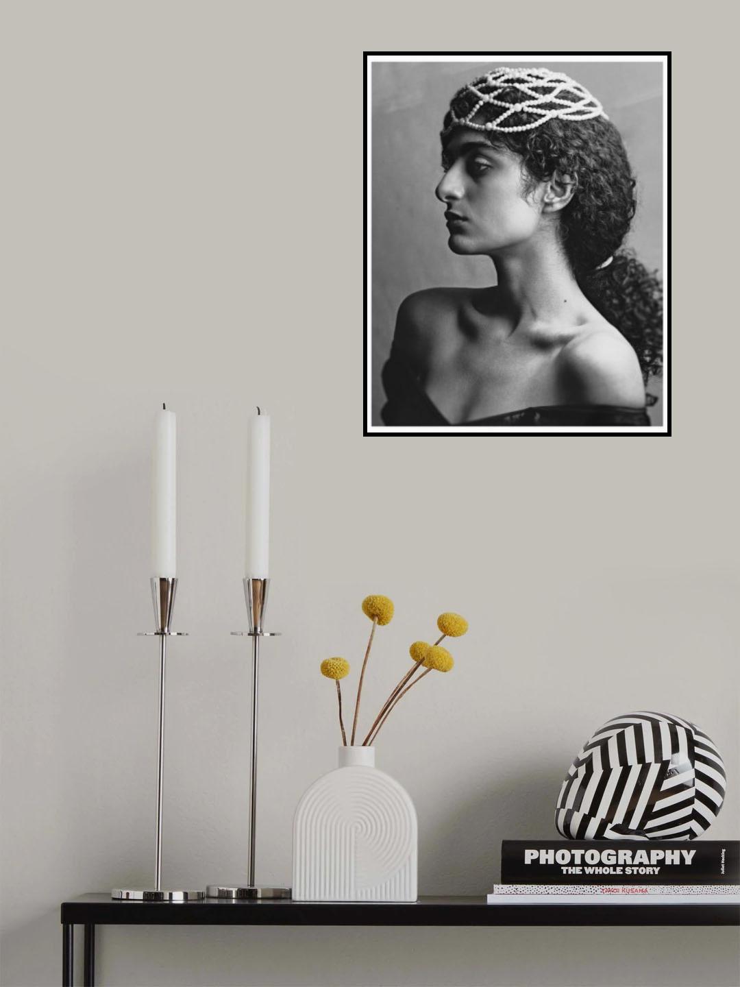Moon Poster och Canvastavla