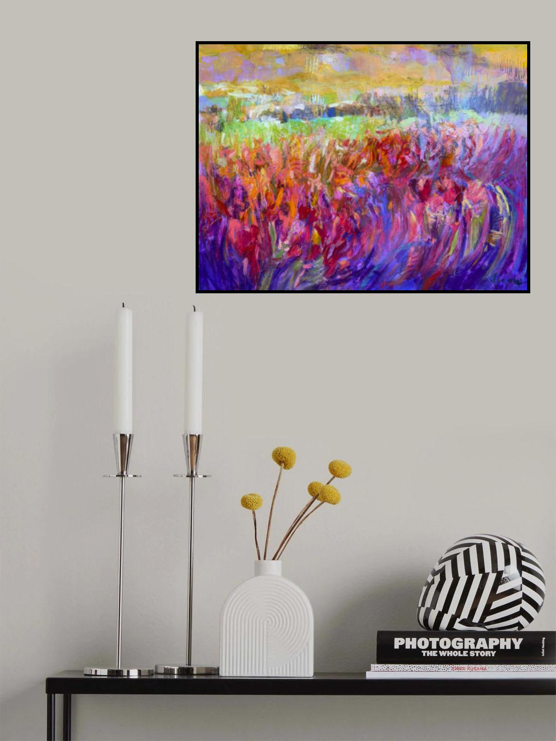 Df041iris Essence Poster och Canvastavla