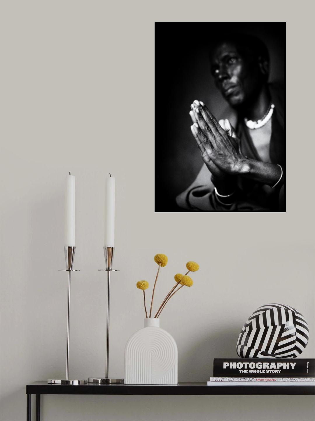 Prayer Poster och Canvastavla