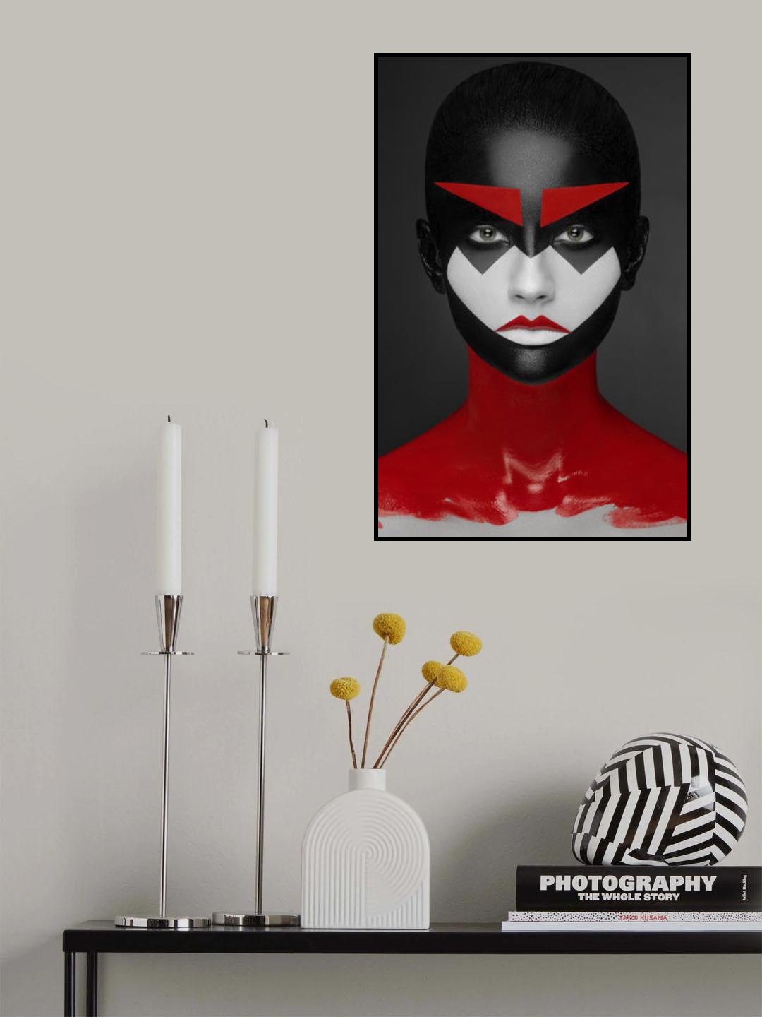 Samurai Poster och Canvastavla