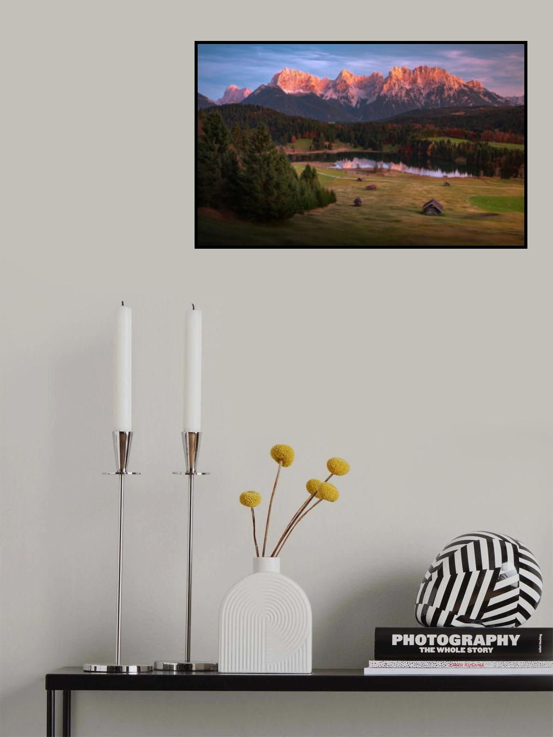 The evening Poster och Canvastavla