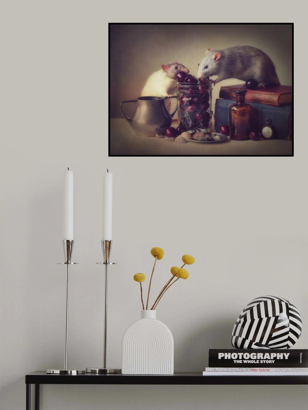 Snoozy and Jimmy Poster och Canvastavla