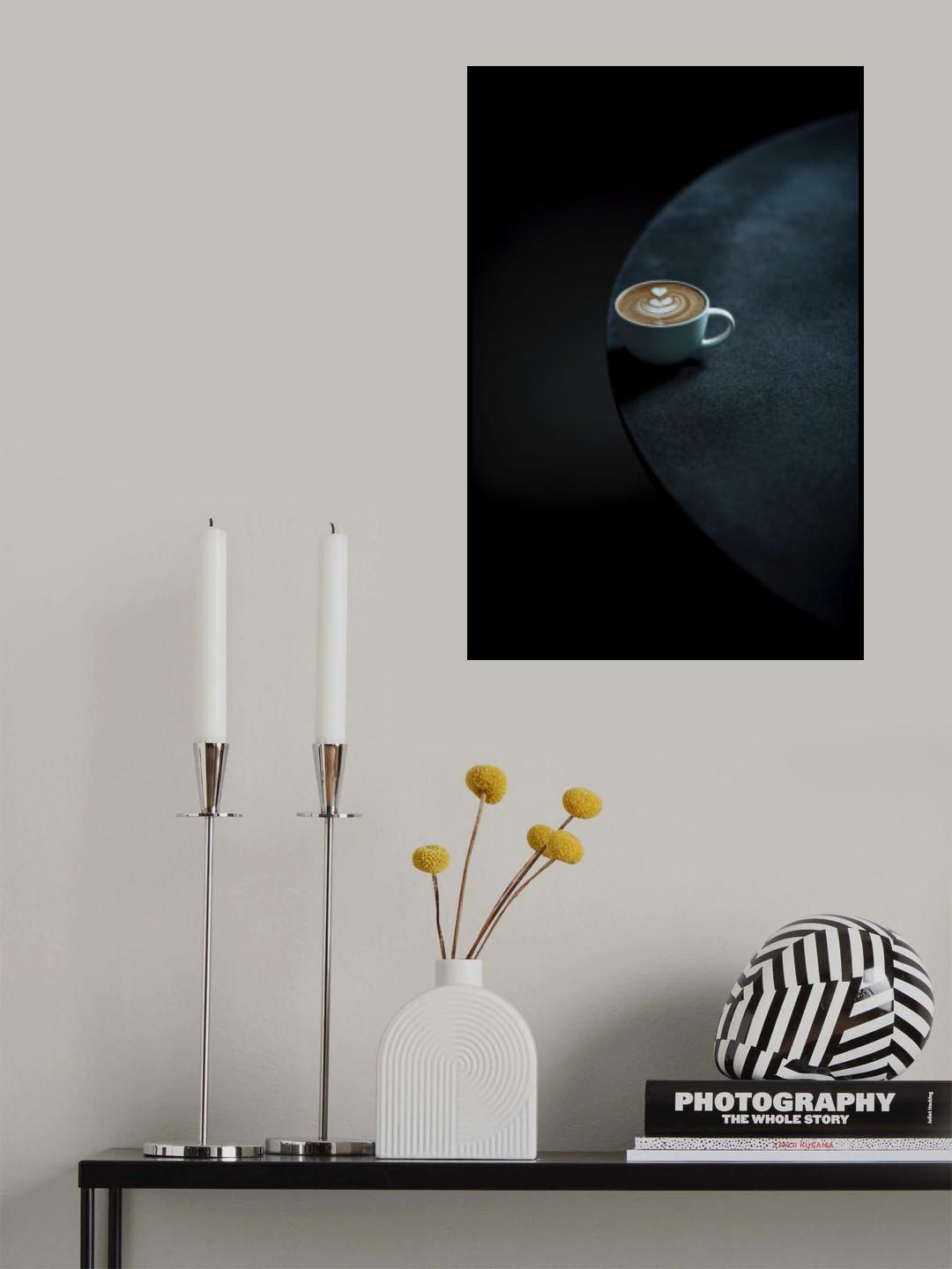 Latte Poster och Canvastavla
