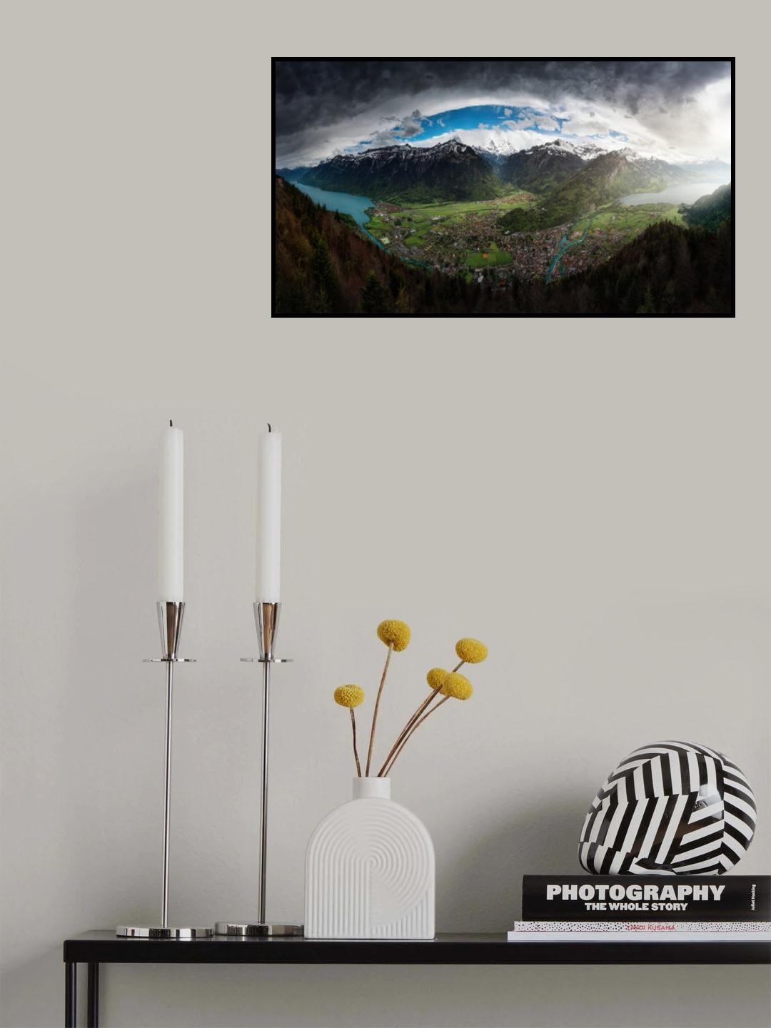 Interlaken eye. Poster och Canvastavla