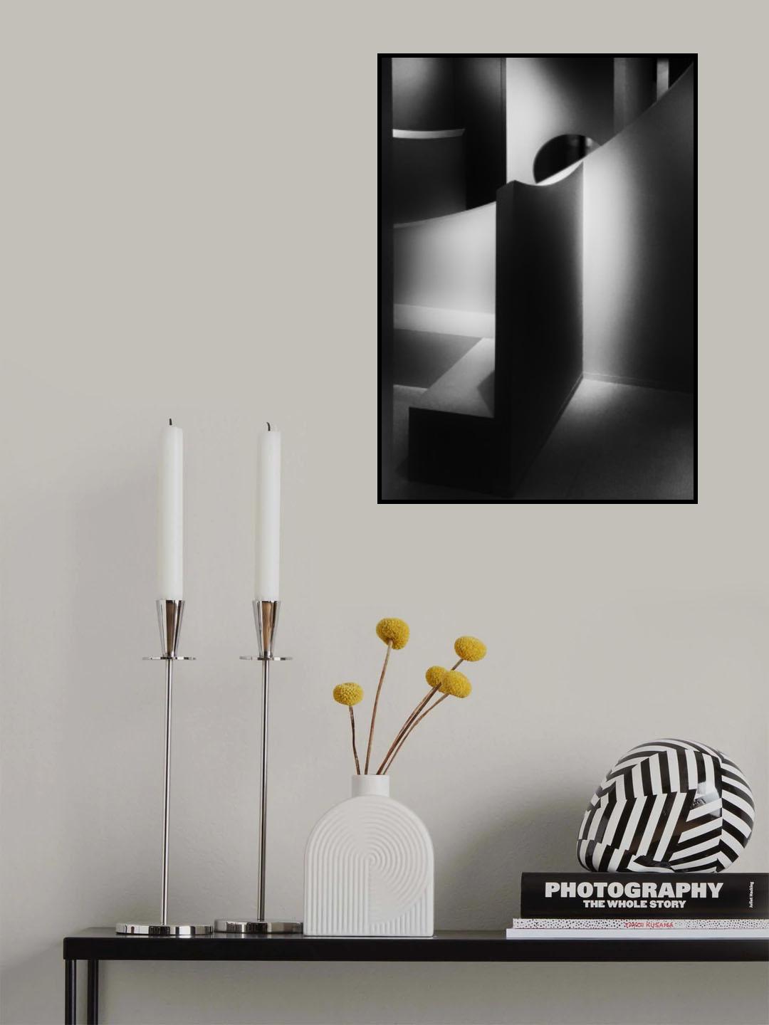 Shapes and contrasts Poster och Canvastavla