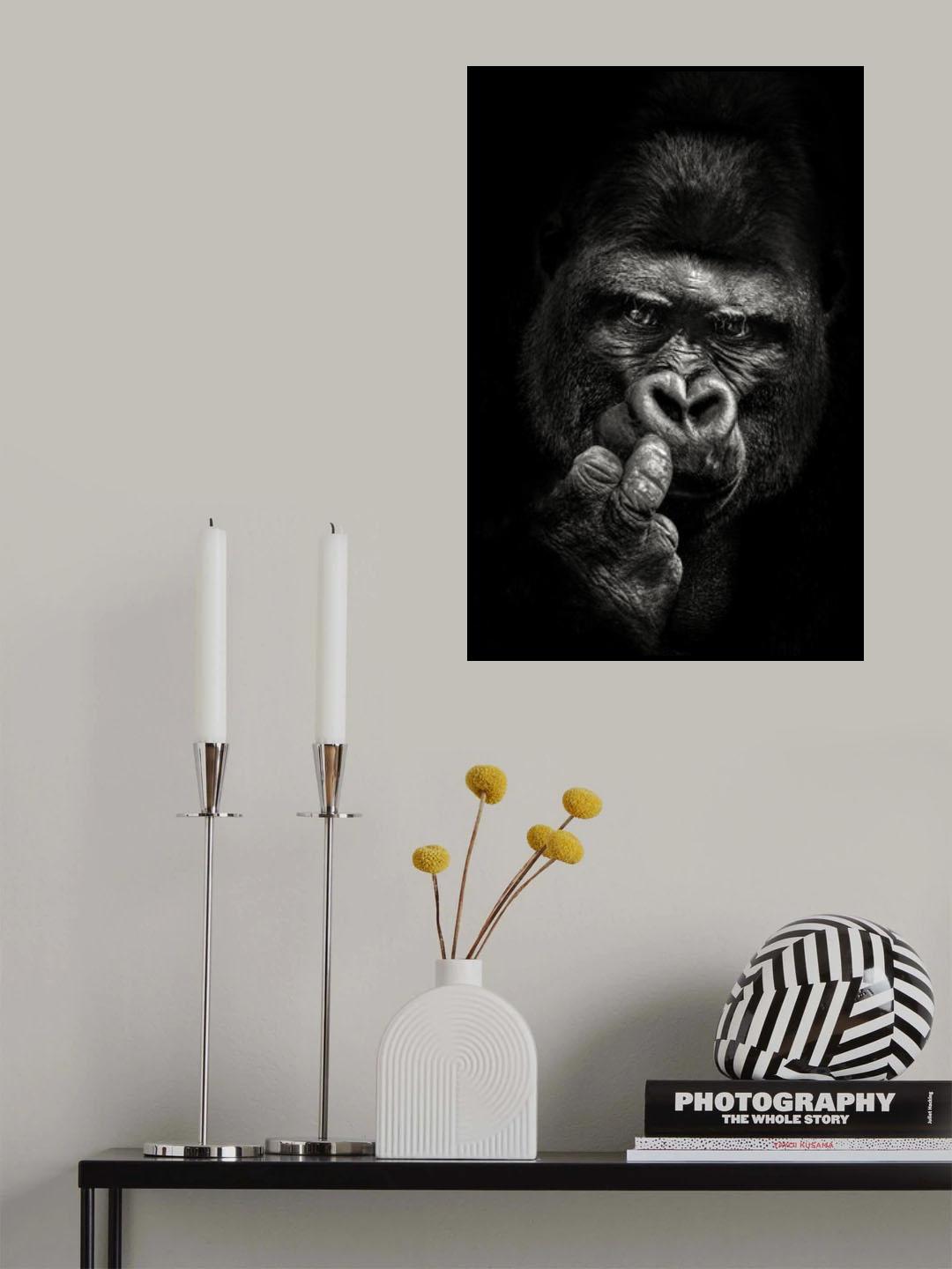 Attitude Poster och Canvastavla