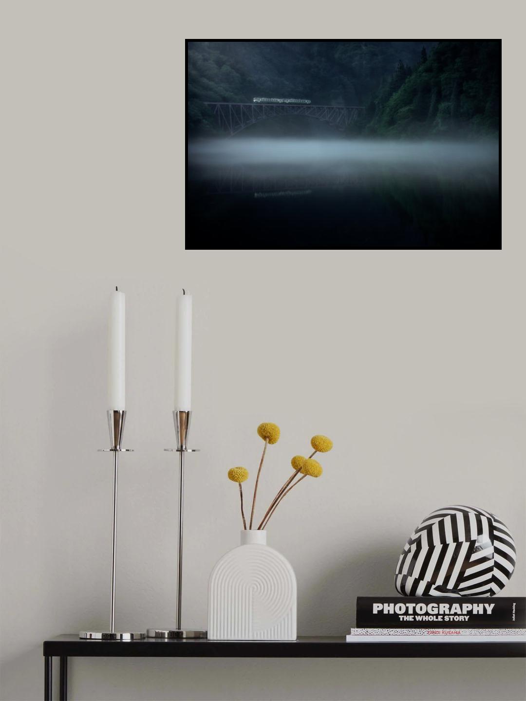 Morning Fog Poster och Canvastavla