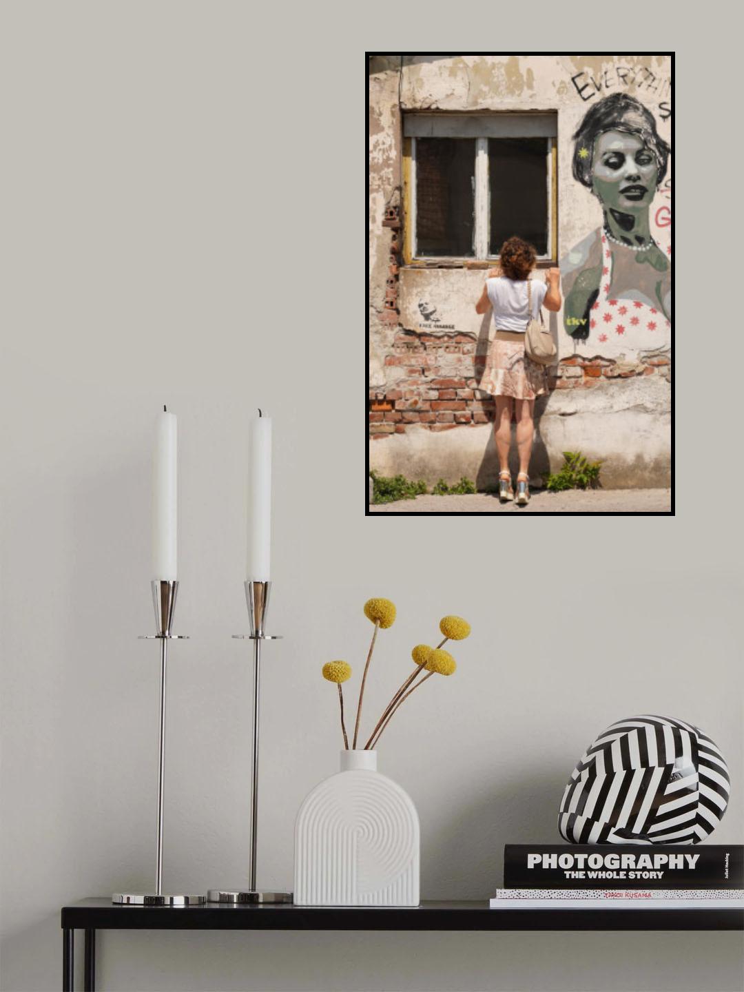 Curiosity Poster och Canvastavla