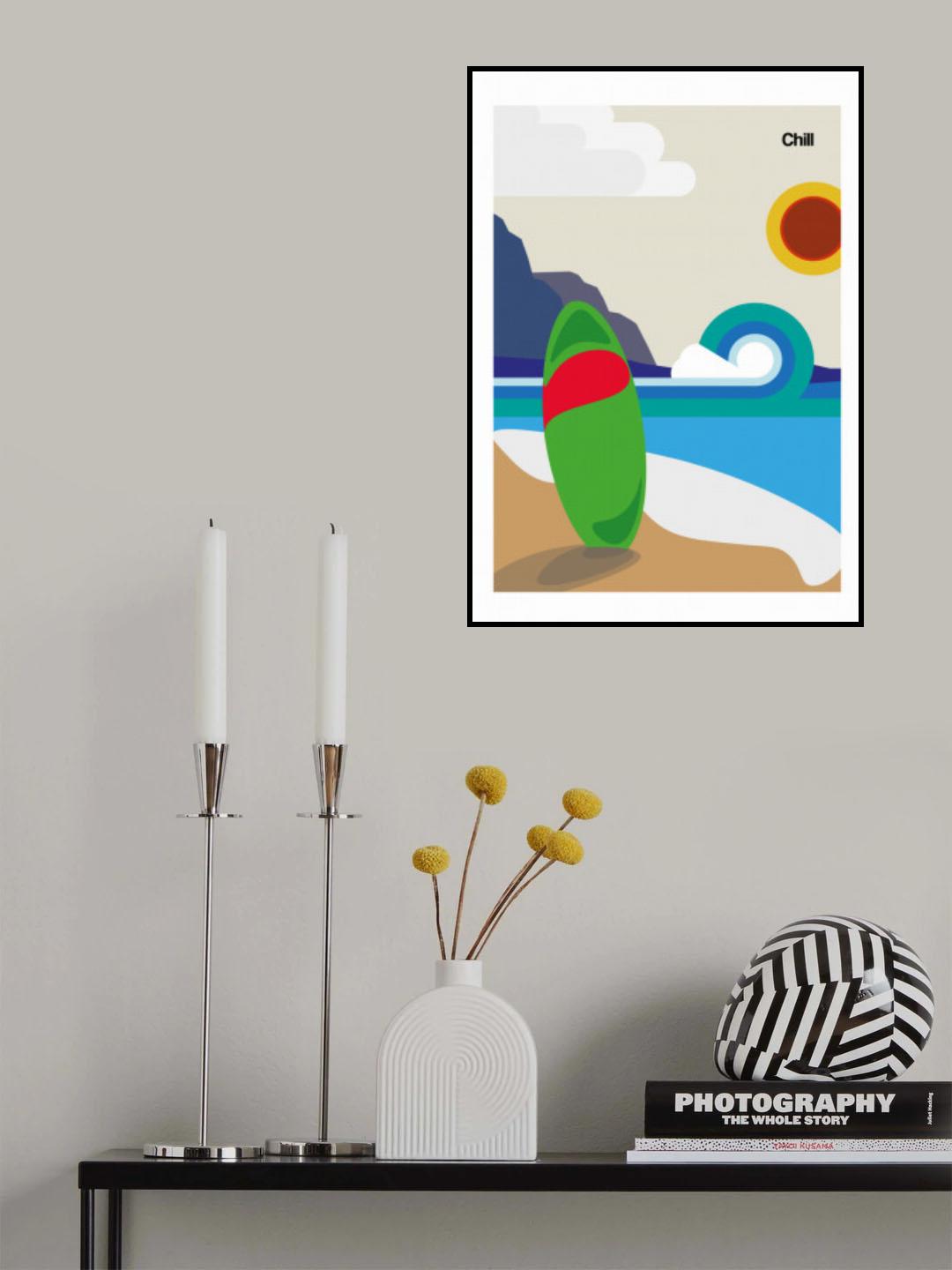 Chill Poster och Canvastavla