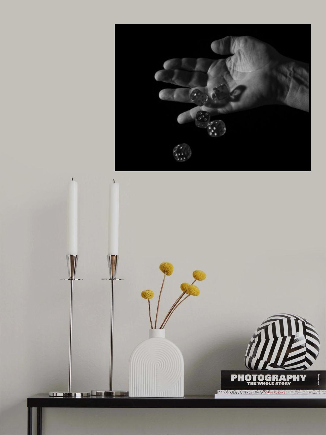 Des Dés Poster och Canvastavla