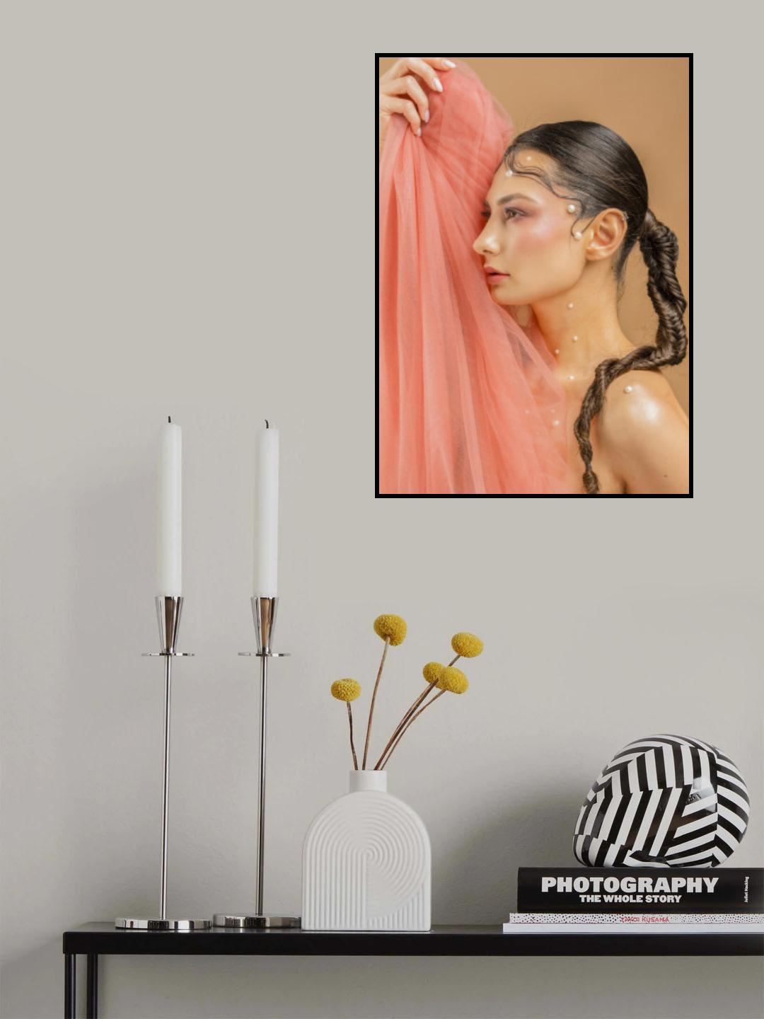 Beautiful in pink Poster och Canvastavla