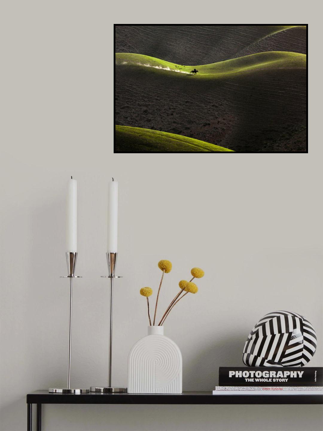 喀拉峻草原 Poster och Canvastavla
