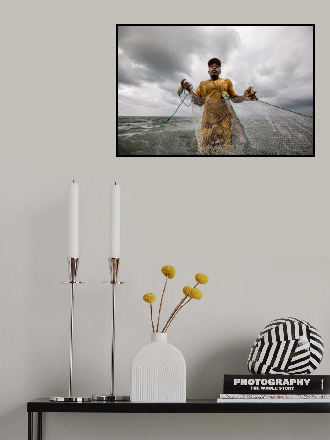 The fisherman Poster och Canvastavla