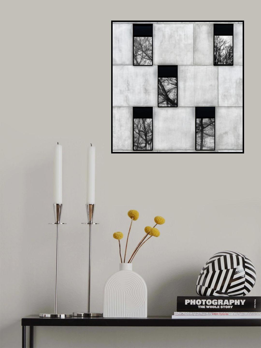 Winter windows Poster och Canvastavla