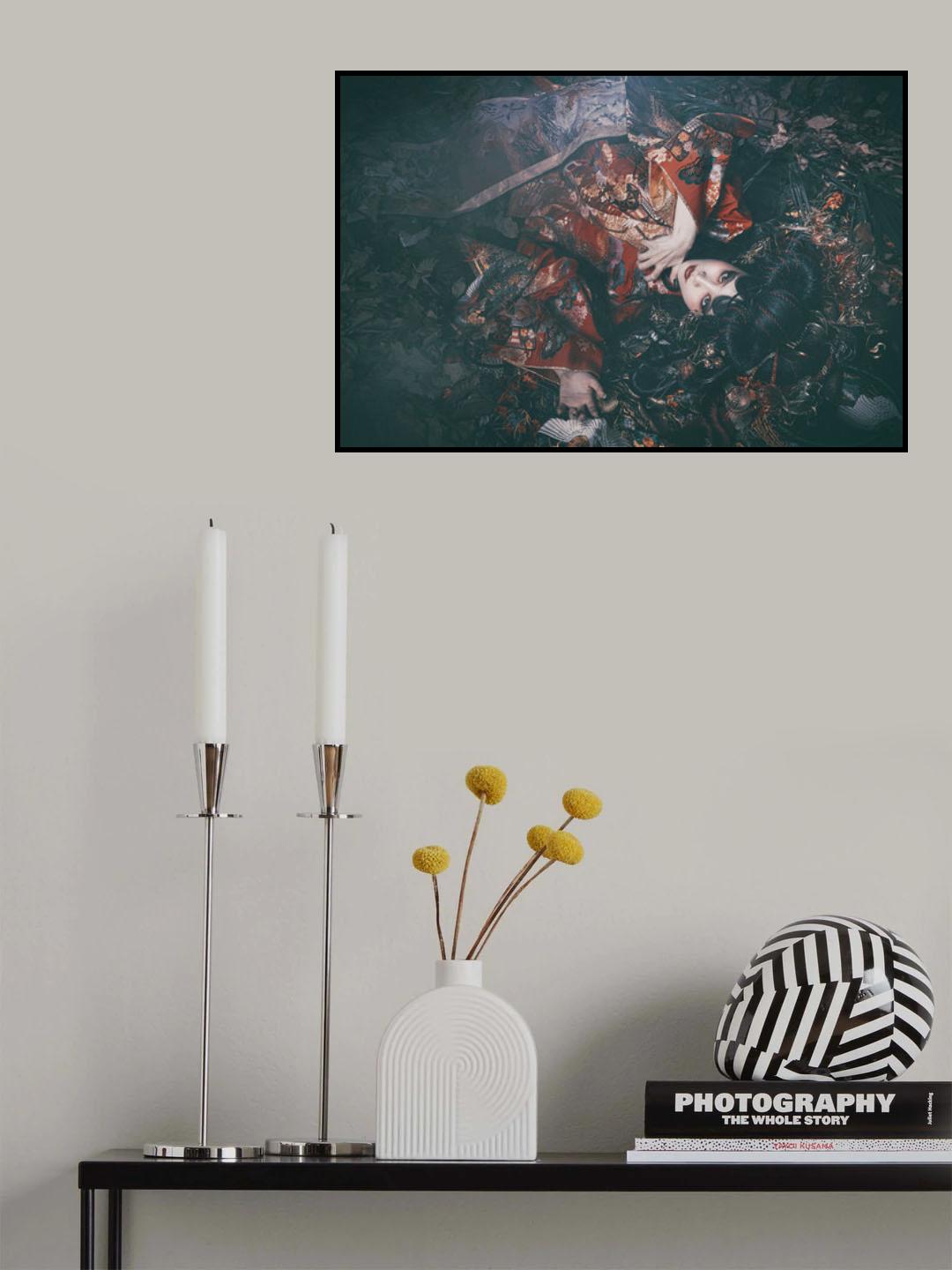 Jigoku Dayu(地獄太夫) Poster och Canvastavla