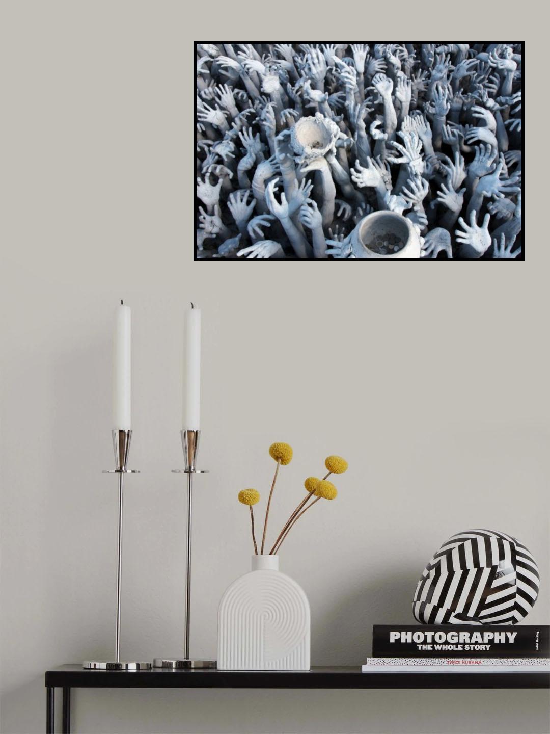 Hands from the Hell Poster och Canvastavla