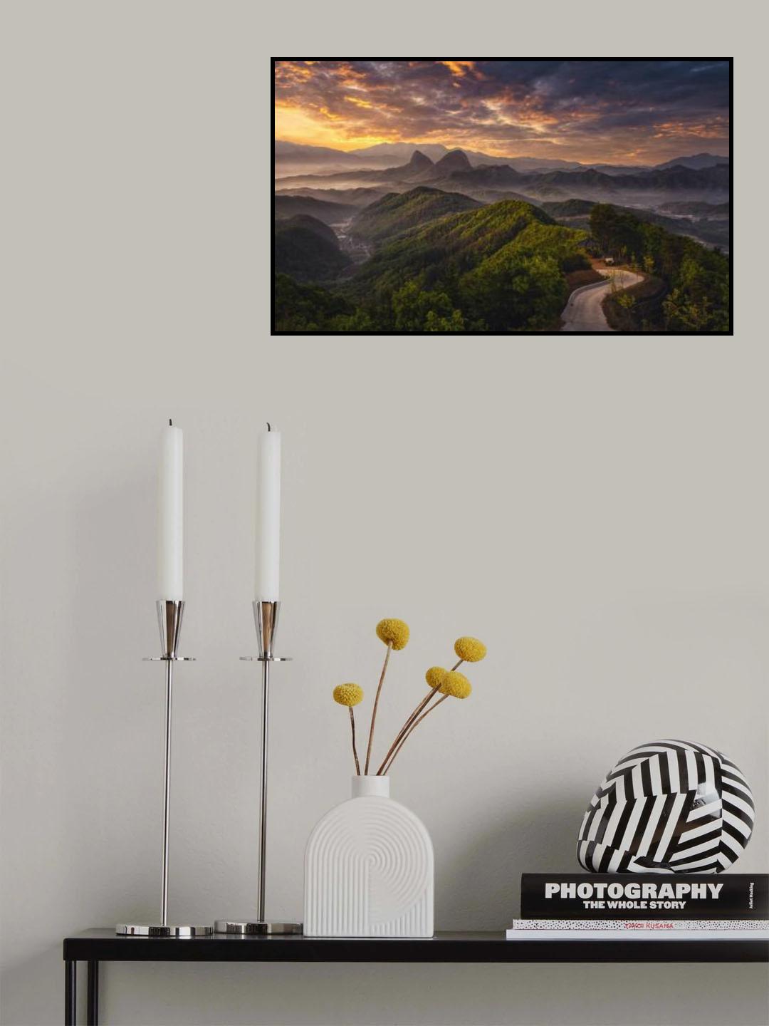 Open the morning Poster och Canvastavla