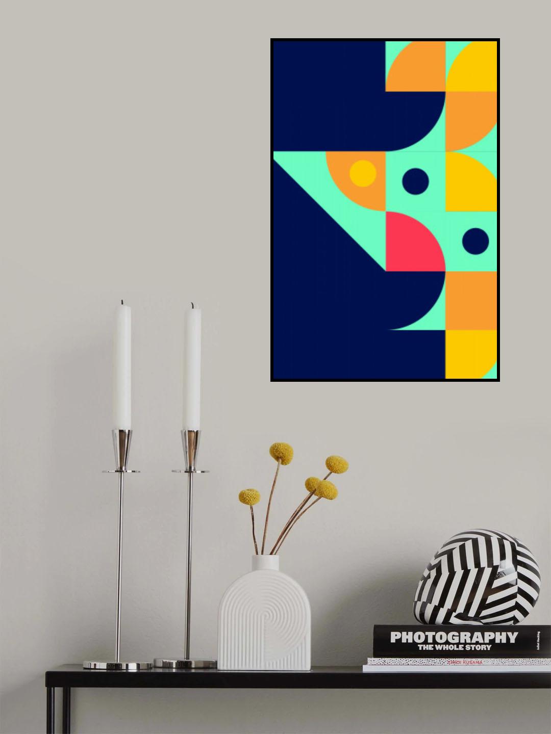 Bold Bauhaus Series #3 Poster och Canvastavla
