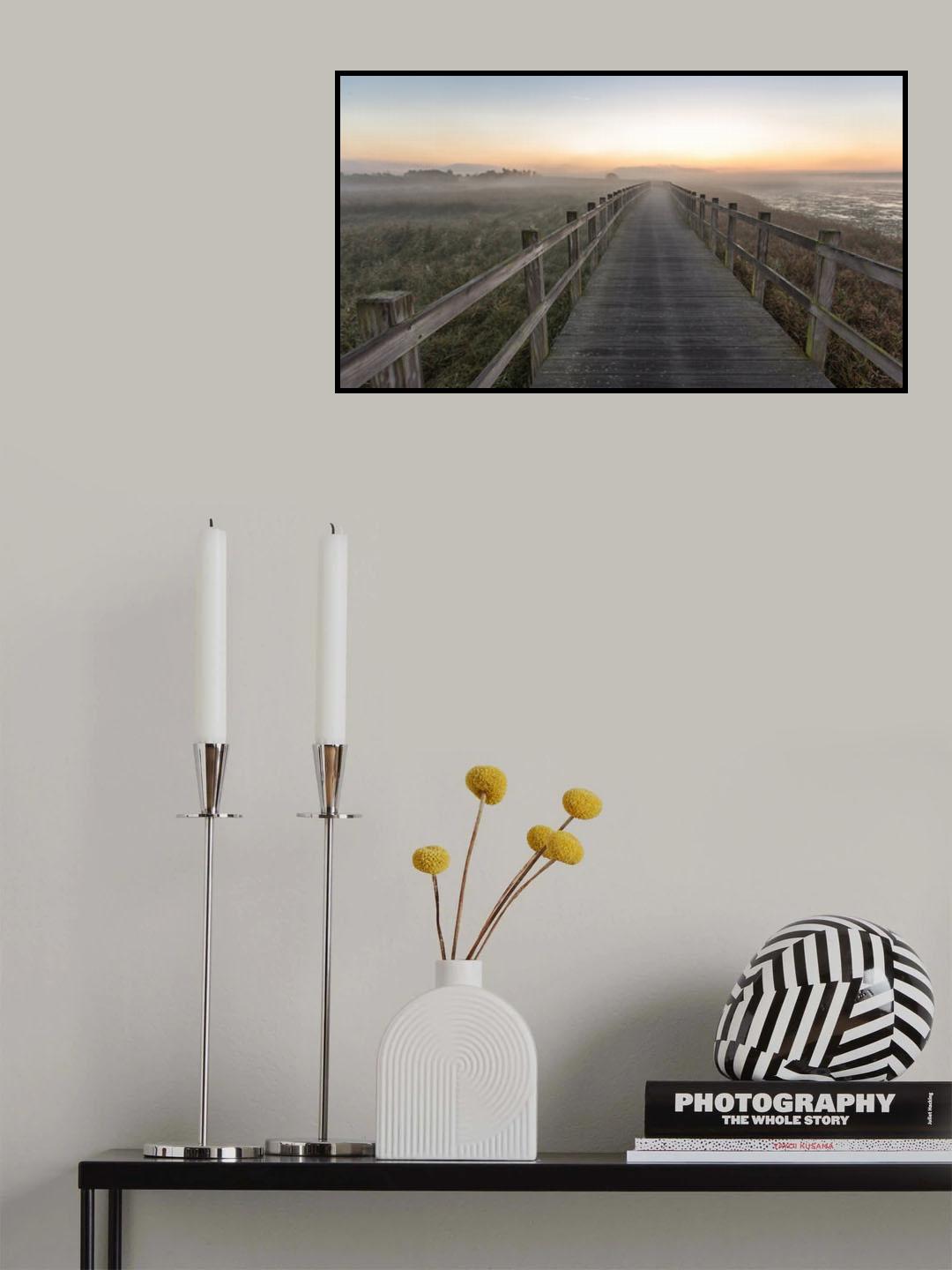 Morning walk. Poster och Canvastavla