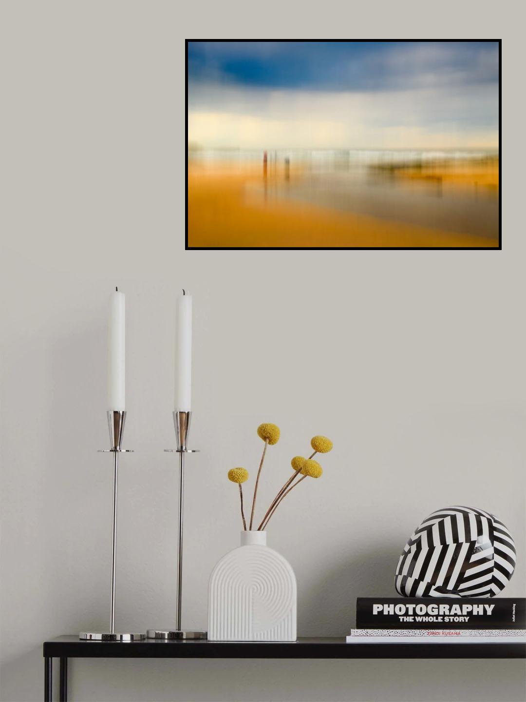 Fishing is an abstraction Poster och Canvastavla