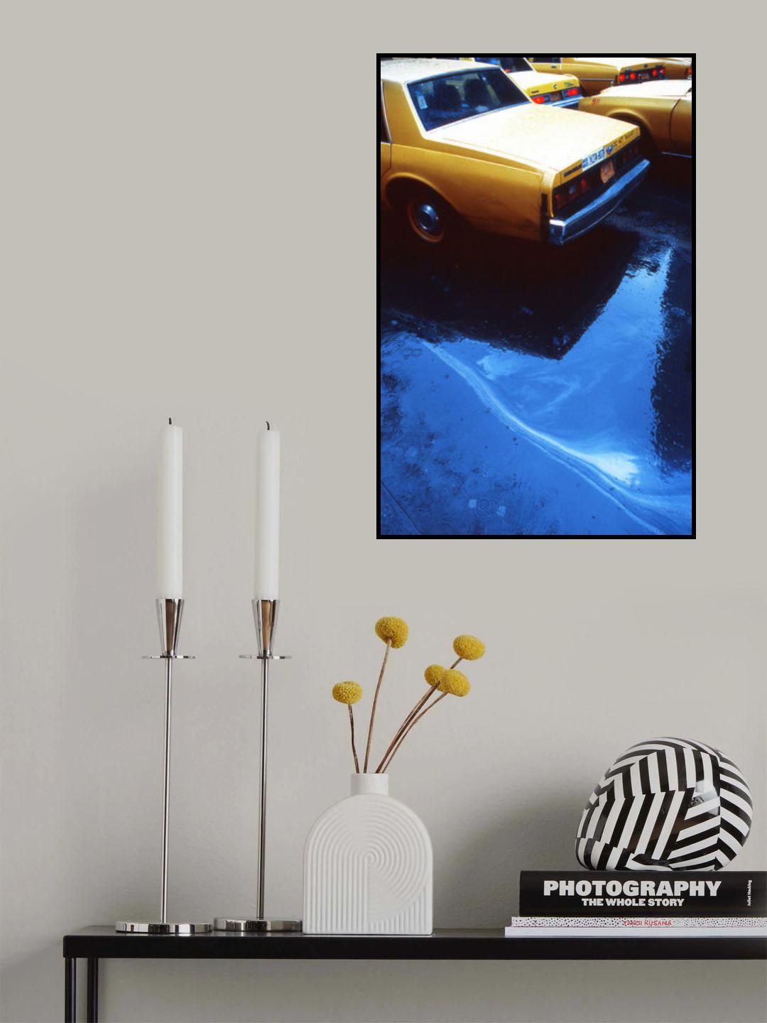Yellow cabs (from the series "New York Blues") Poster och Canvastavla