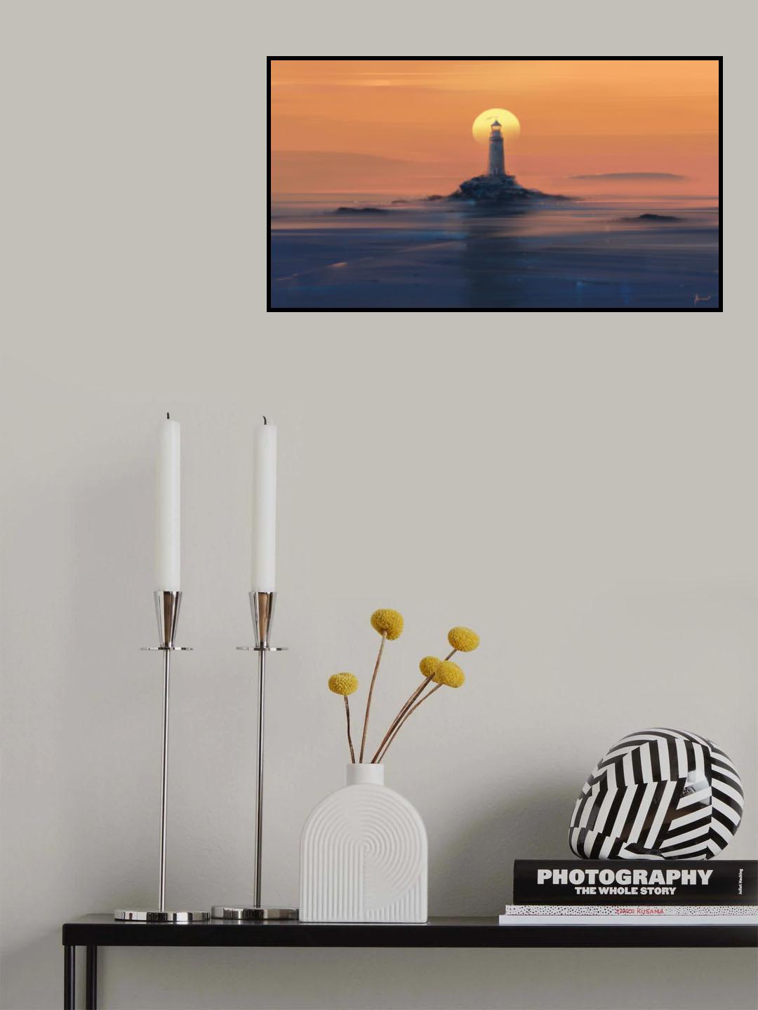 Lighthouse8k.png Poster och Canvastavla