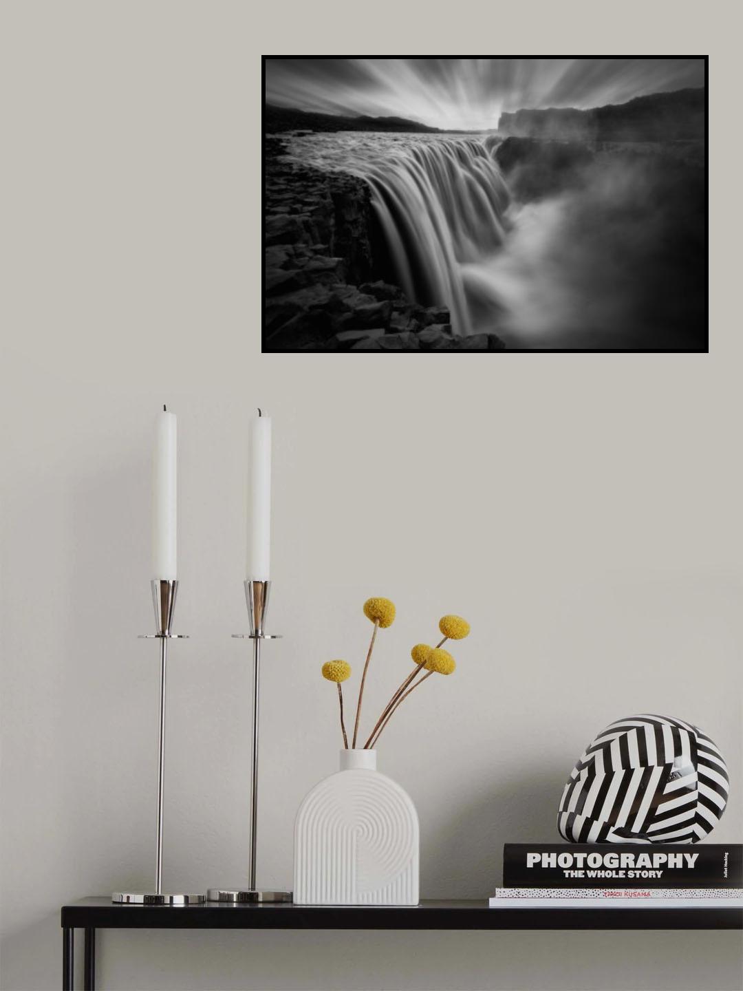 Dettifoss Poster och Canvastavla