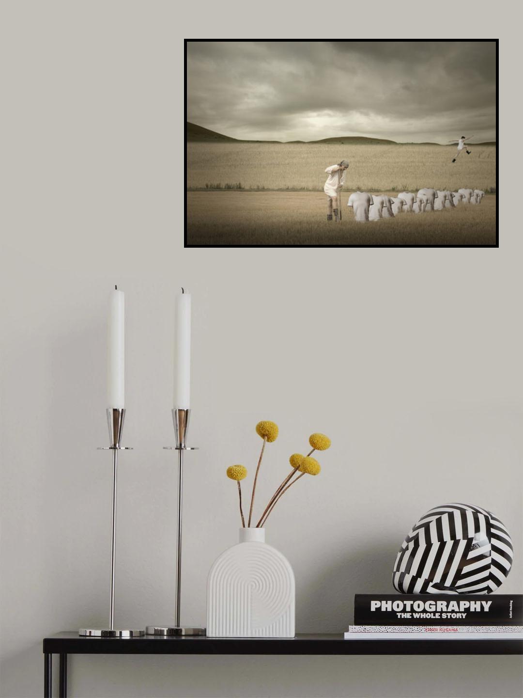 Cotton-Farm Poster och Canvastavla