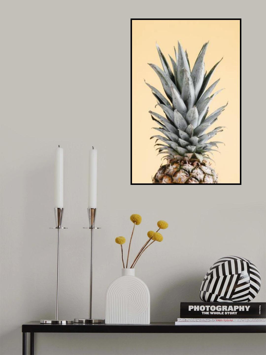 Pineapple Yellow 04 Poster och Canvastavla
