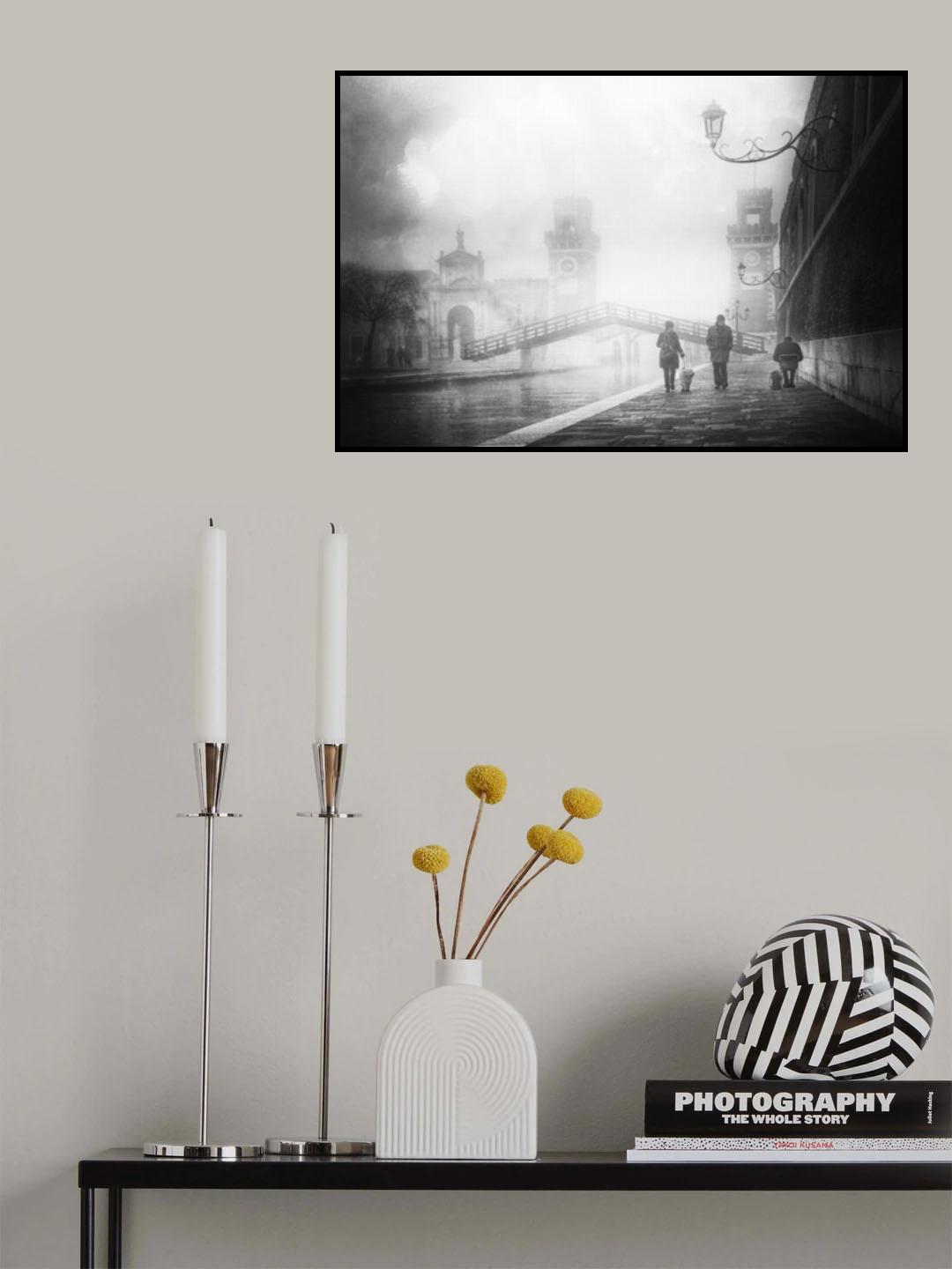Foggy Poster och Canvastavla