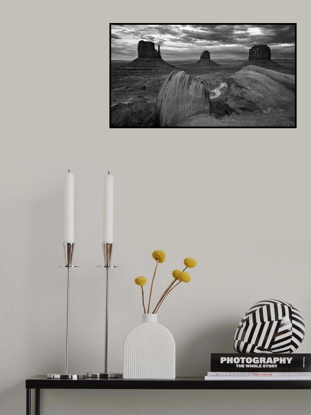 Monument Valley Poster och Canvastavla