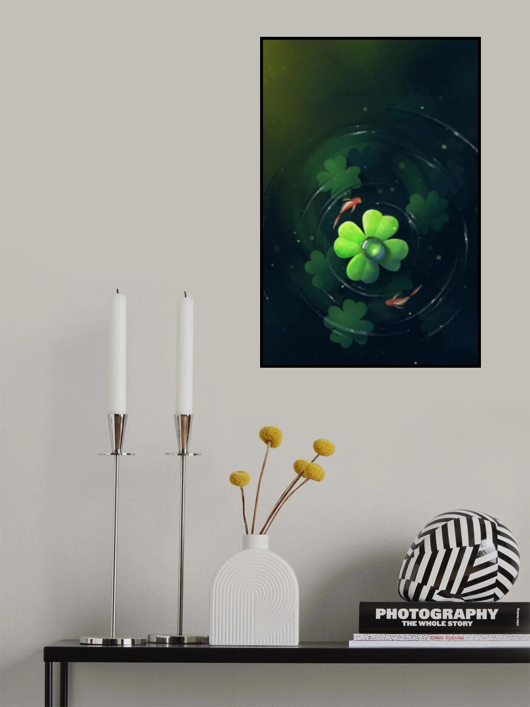 Lucky Clover Poster och Canvastavla