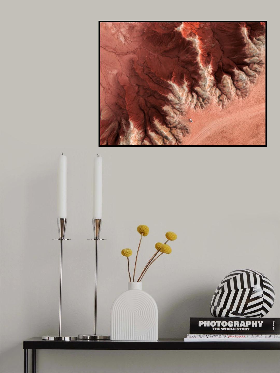 The Red Mountain #1 Poster och Canvastavla